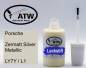 Preview: Porsche, Zermatt Silver Metallic, LY7Y / L1: 20ml Lackstift, von ATW Autoteile West.